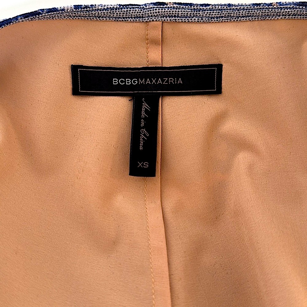 NWOT! BCBG MaxAzria Lined Handkerchief Style Top with Adjustable Straps XS - Picture 7 of 9